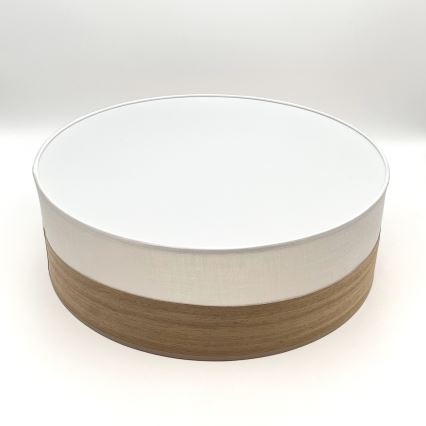 Светодиодный потолочный светильник SIRJA WOOD LED/36W/230V диаметр 45 cm белая/дуб