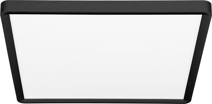 Светодиодный потолочный светильник TERY LED/40W/230V 3000/4000/6000K 50x50 см IP40 черный