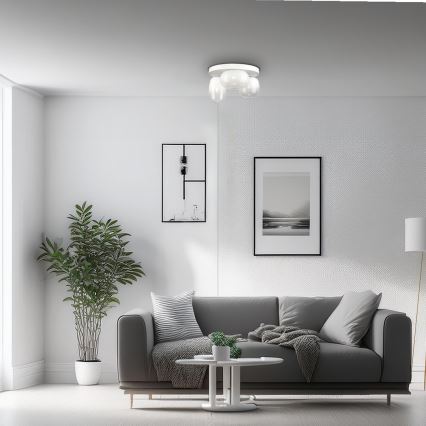Светодиодный потолочный светильник VASO LED/12W/230V диаметр 42 см белый