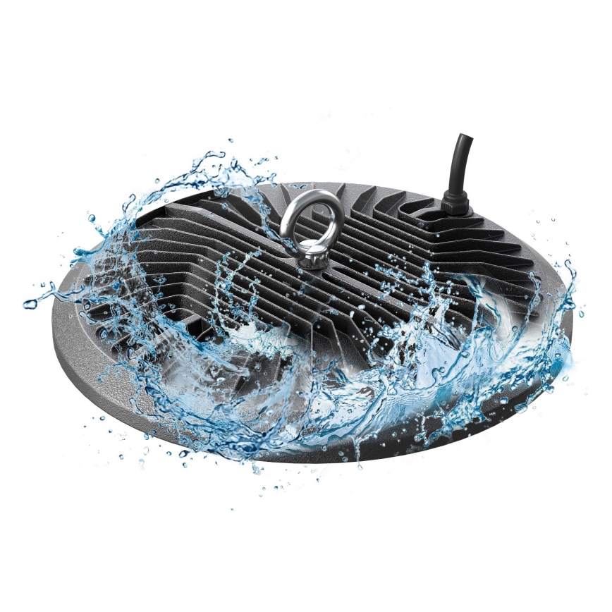 Светодиодный промышленный технический светильник HIGHBAY LED/200W/230V 4500K IP65 серый