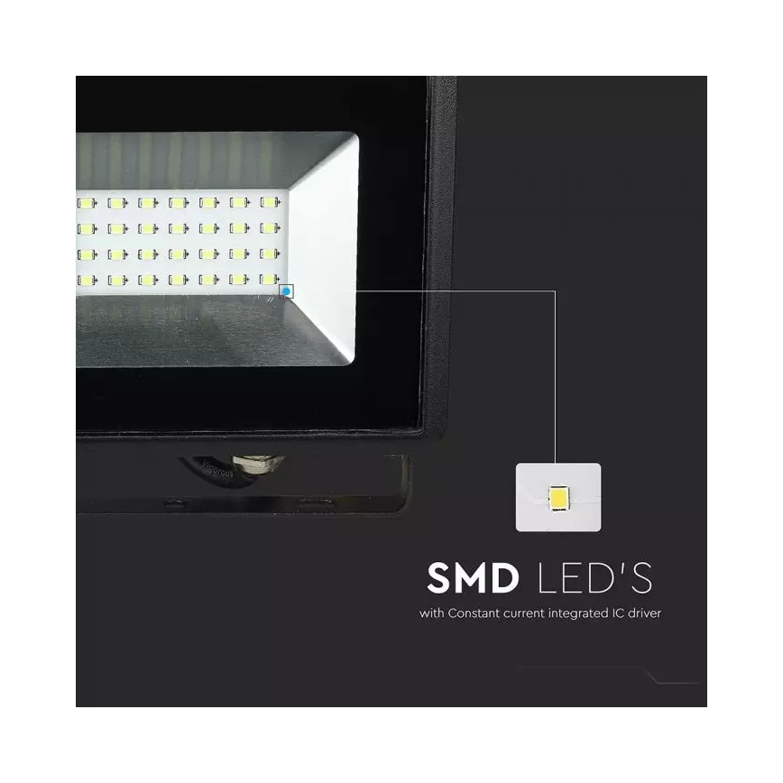 Светодиодный прожектор LED/20W/230V IP65 зеленый свет