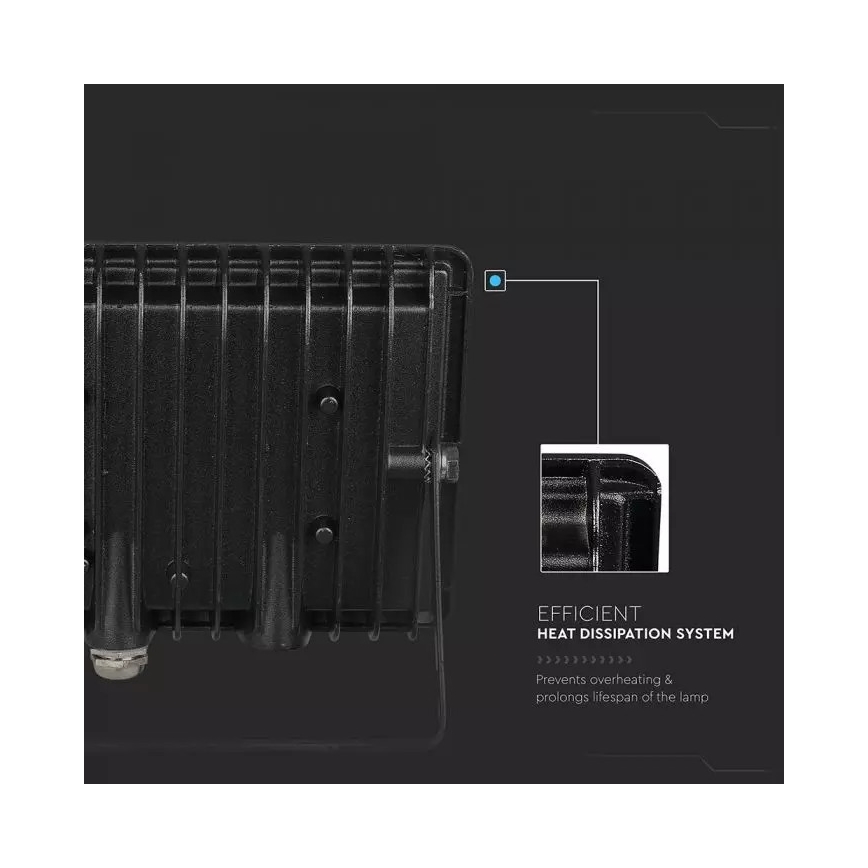Светодиодный прожектор LED/20W/230V IP65 зеленый свет