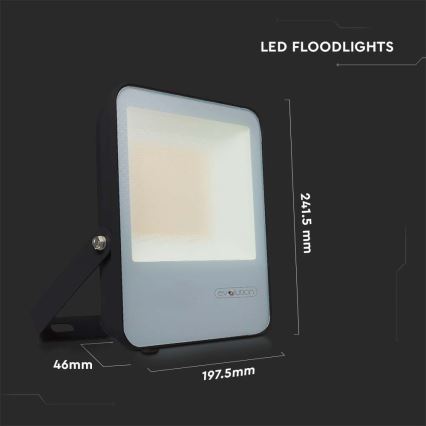 Светодиодный прожектор LED/50W/230V 6400K IP65 черный