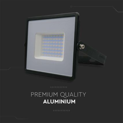 Светодиодный прожектор LED/50W/230V 6500K IP65 черный