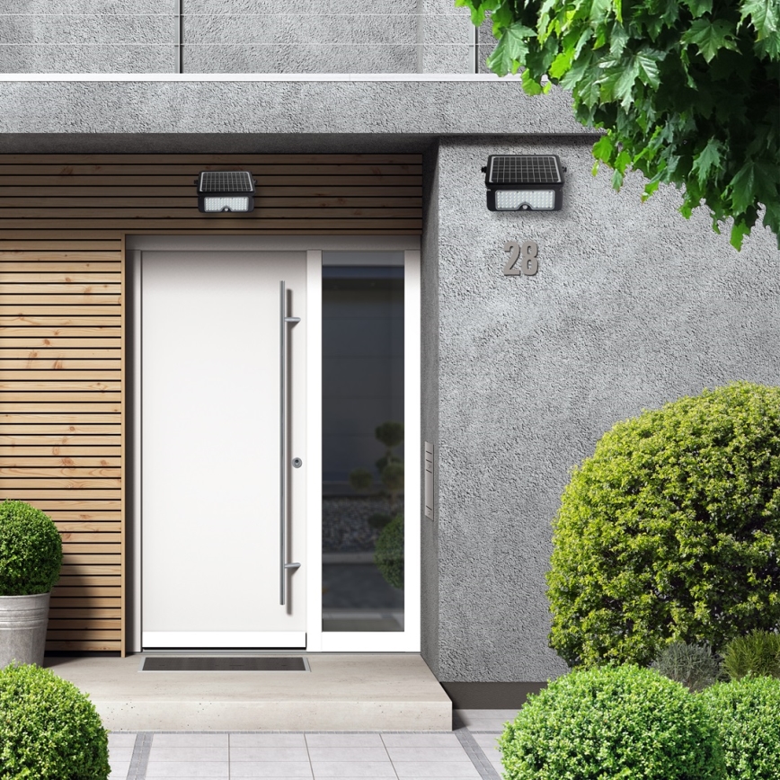 Светодиодный прожектор на солнечной батарее с датчиком движения EPAD LED/10W/3000 mAh 7,4V 4000K IP65