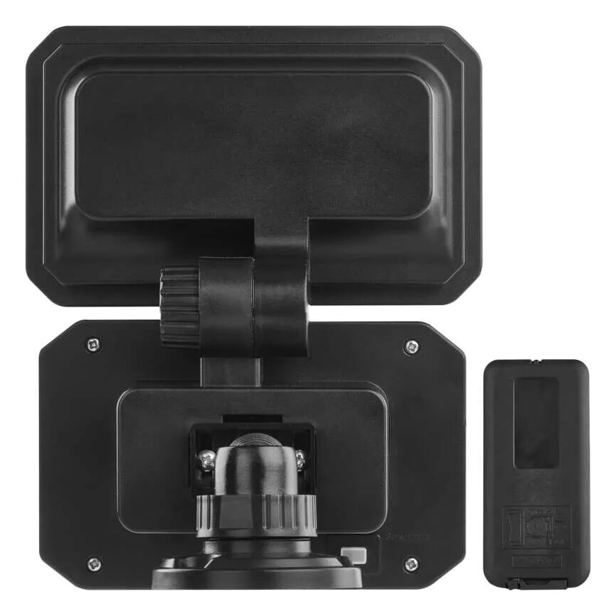 Светодиодный прожектор на солнечной батарее с датчиком движения SPILO LED/3,7V 3600mAh 3000K IP54 + дистанционное управление