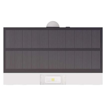 Светодиодный прожектор на солнечной батарее с датчиком движения LED/3,7V 1200mAh 4000K IP65 белый