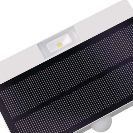 Светодиодный прожектор на солнечной батарее с датчиком движения LED/3,7V 1200mAh 4000K IP65 белый
