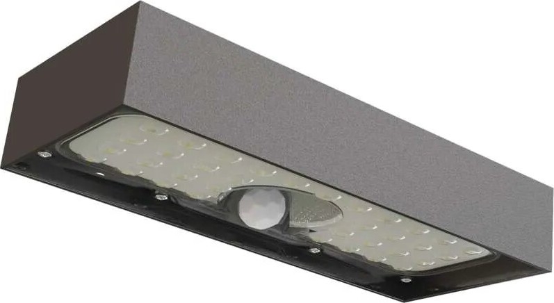 Светодиодный прожектор на солнечной батарее с датчиком движения LED/3,7V 3000mAh 4000K IP65 черный