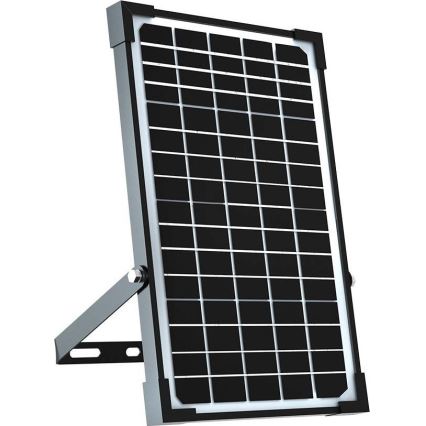 Светодиодный прожектор на солнечной батарее с датчиком LED/30W/6,4V 4000K + дистанционное управление