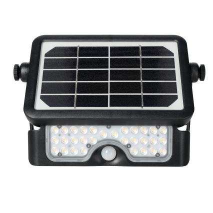 Светодиодный прожектор на солнечной батарее с датчиком LED/5W/3,7V 4000K IP65