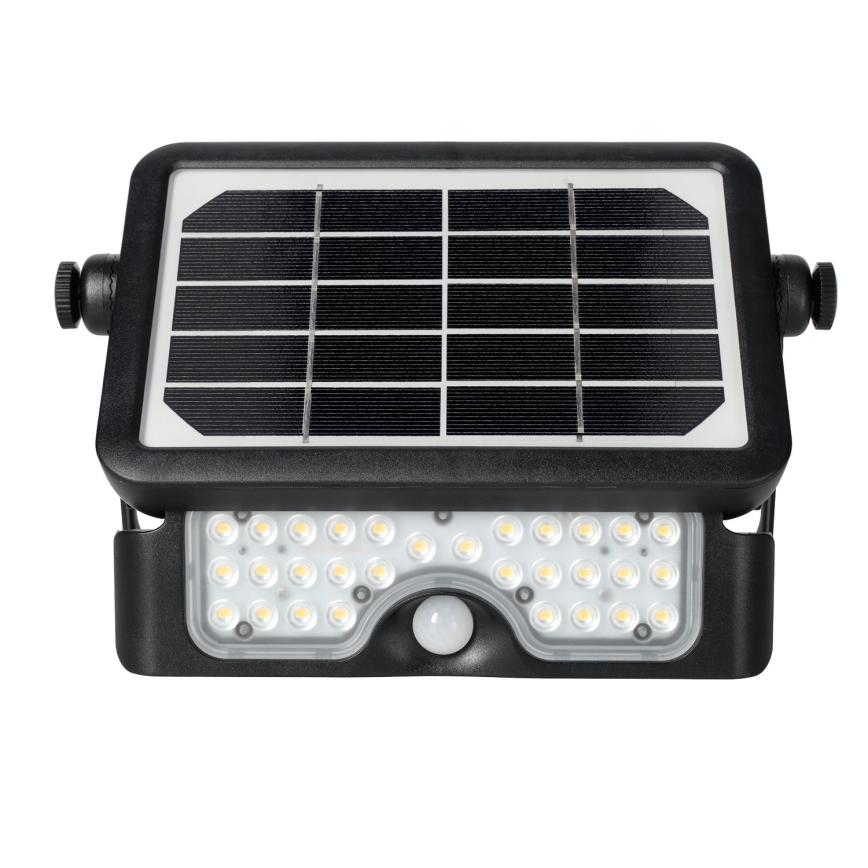 Светодиодный прожектор на солнечной батарее с датчиком LED/5W/3,7V 4000K IP65