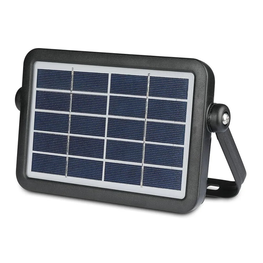 Светодиодный прожектор на солнечной батарее с датчиком LED/5W/3,7V IP65 4000K