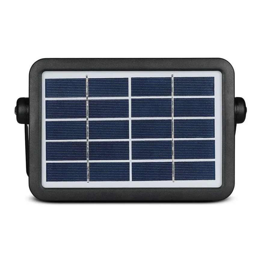Светодиодный прожектор на солнечной батарее с датчиком LED/5W/3,7V IP65 4000K
