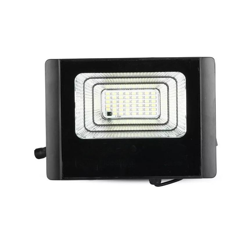 Светодиодный прожектор на солнечной батарее с регулированием яркости LED/12W/3,2V 6000K IP65 5000 mAh + дистанционное управление
