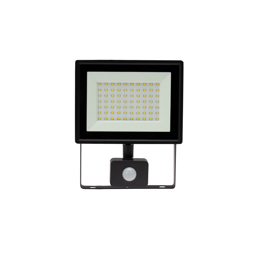 Светодиодный прожектор с датчиком движения NOCTIS LUX 3 LED/50W/230V 3000K IP44 чёрный