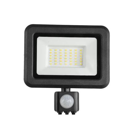 Светодиодный прожектор с датчиком LED/30W/230V 4000K IP44