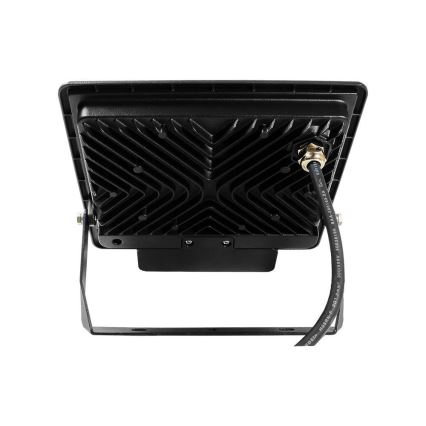 Светодиодный прожектор с датчиком LED/50 Вт/230 В 6500K IP65 черный