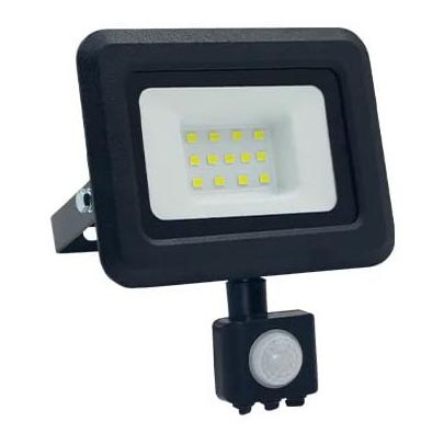 Светодиодный прожектор с датчиком LED/10W/230V 4000K IP44