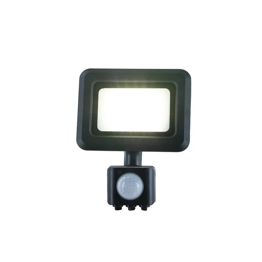 Светодиодный прожектор с датчиком LED/10W/230V 4000K IP44