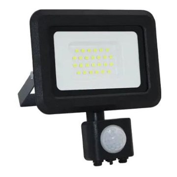 Светодиодный прожектор с датчиком LED/20W/230V 4000K IP44