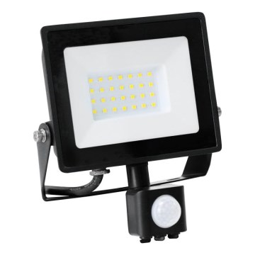 Светодиодный прожектор с датчиком LED/30W/230V 6500K IP44