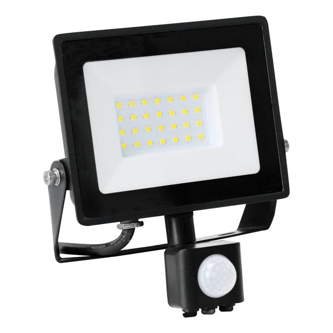 Светодиодный прожектор с датчиком LED/30W/230V 6500K IP44