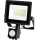 Светодиодный прожектор с датчиком MHC LED/20W/230V IP44 6500K черный