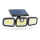 Светодиодный прожектор с датчиком на солнечной батарее 3xLED/3,3W/5V IP65