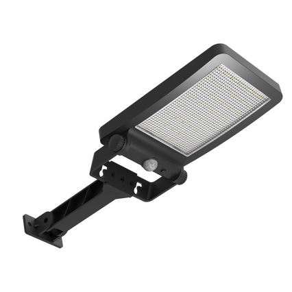 Светодиодный прожектор с датчиком на солнечной батарее LED/5W/3,7V 4000K 1500 mAh IP54 черный