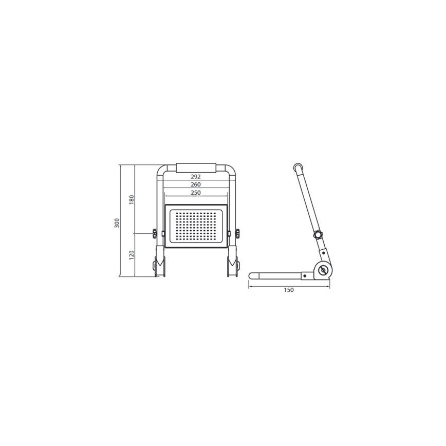 Светодиодный прожектор с подставкой ADVIVE WORK LED/100W/230V IP65