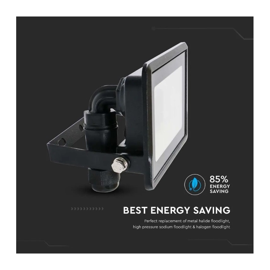 Светодиодный прожектор с прямым подключением SAMSUNG CHIP LED/20W/230V IP65 6500K