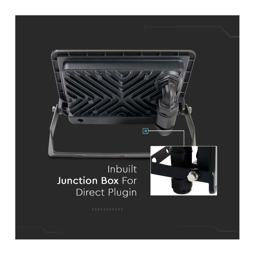 Светодиодный прожектор с прямым подключением SAMSUNG CHIP LED/30W/230V IP65 6500K