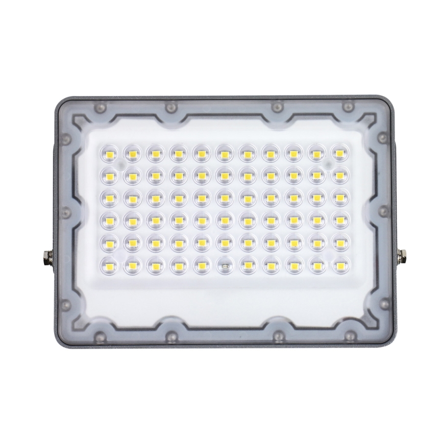 Светодиодный прожектор с солнечной панелью FOCUS 60W/10000 mAh 3,2V 6000K IP65 + дистанционное управление