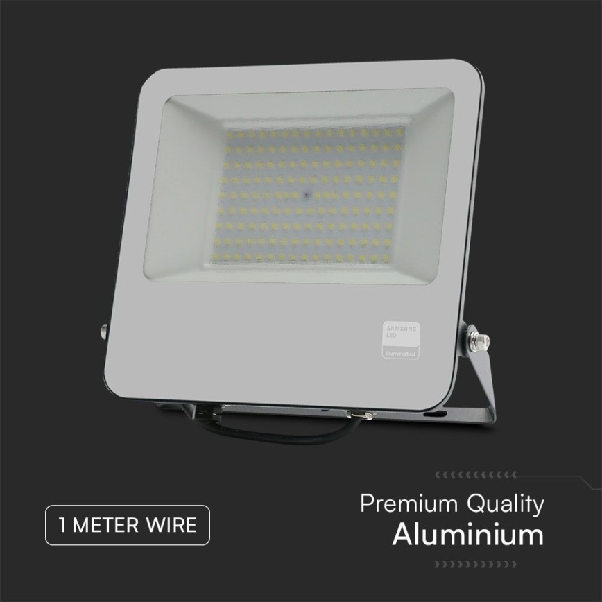Светодиодный прожектор SAMSUNG CHIP LED/100W/230V 6400K IP65 черный
