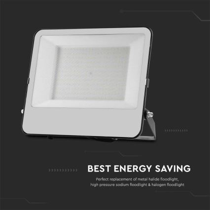 Светодиодный прожектор SAMSUNG CHIP LED/200W/230V 4000K IP65 черный