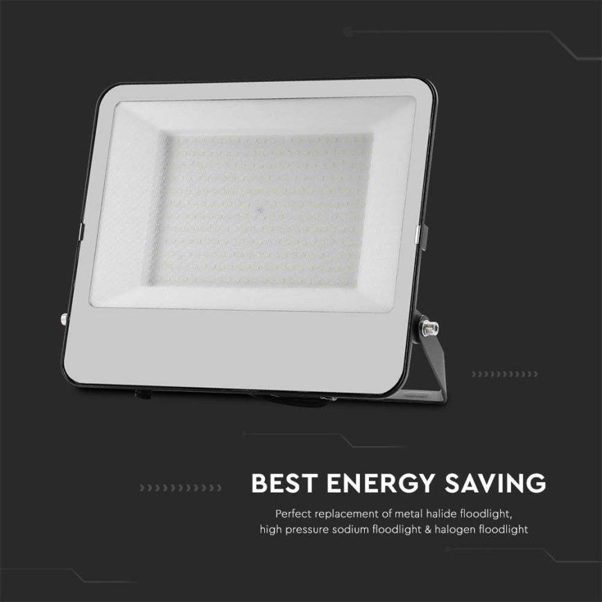 Светодиодный прожектор SAMSUNG CHIP LED/200W/230V 4000K IP65 черный