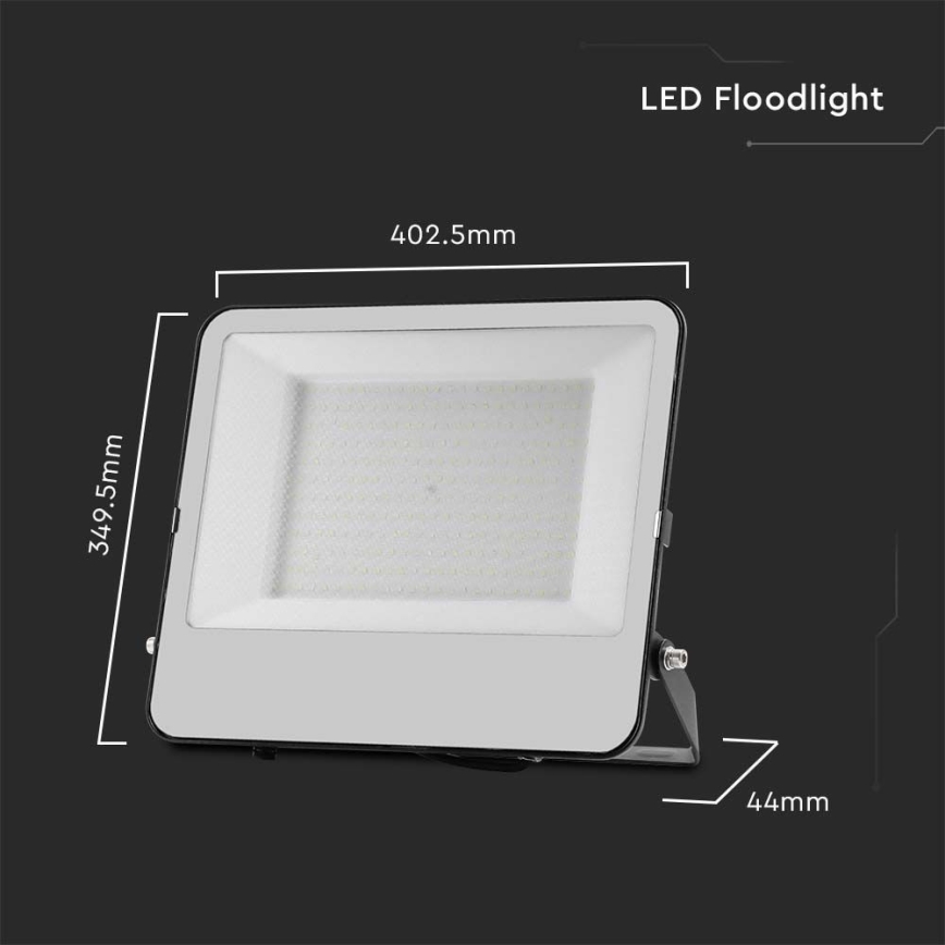 Светодиодный прожектор SAMSUNG CHIP LED/200W/230V 4000K IP65 черный