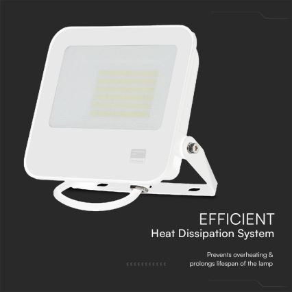 Светодиодный прожектор SAMSUNG CHIP LED/50W/230V 6500K IP65 белый