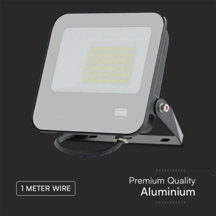 Светодиодный прожектор SAMSUNG CHIP LED/50W/230V 6500K IP65 черный