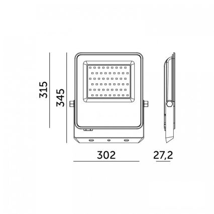 Светодиодный прожектор ULSAN LED/200Вт/230В 4000К IP65