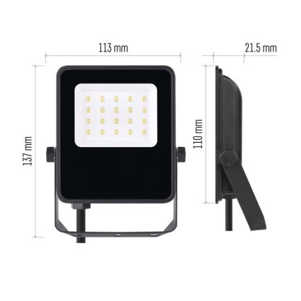 Светодиодный прожектор VISIO LED/10W/230V 4000K IP65