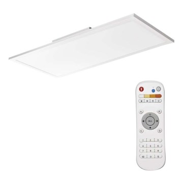 Светодиодный регулируемый потолочный светильник LED/25W/230V 2700K-6000K прямоугольный + пульт дистанционного управления