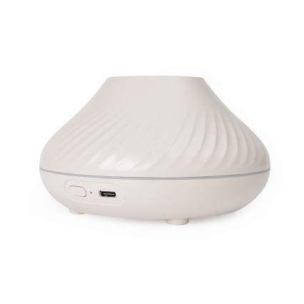 Светодиодный RGB-аромадиффузор с имитацией пламени LED/6,5W/5V 130 мл белый