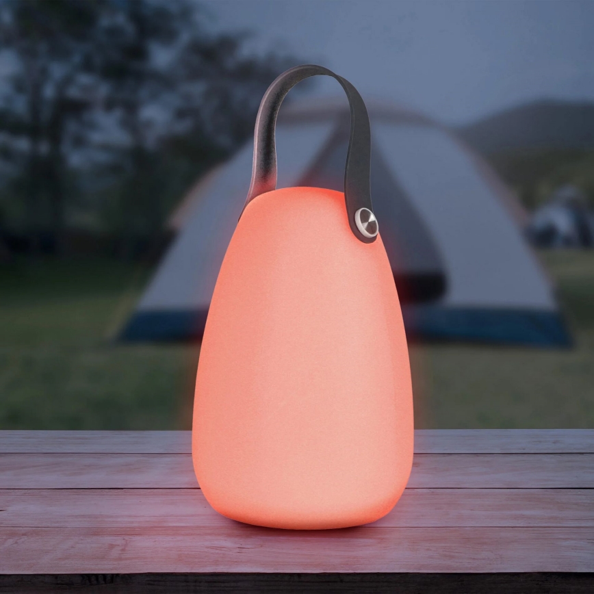 Светодиодный RGBW-светильник на солнечной батарее CANARIA LED/2W/1,2V 400 mAh IP44 белый