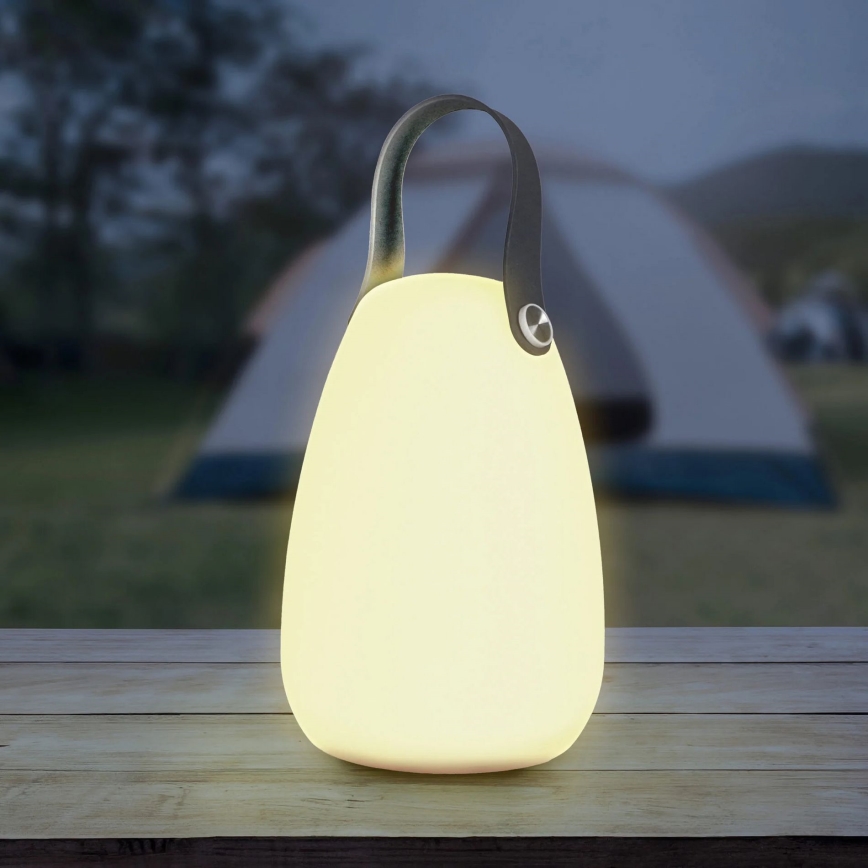 Светодиодный RGBW-светильник на солнечной батарее CANARIA LED/2W/1,2V 400 mAh IP44 белый