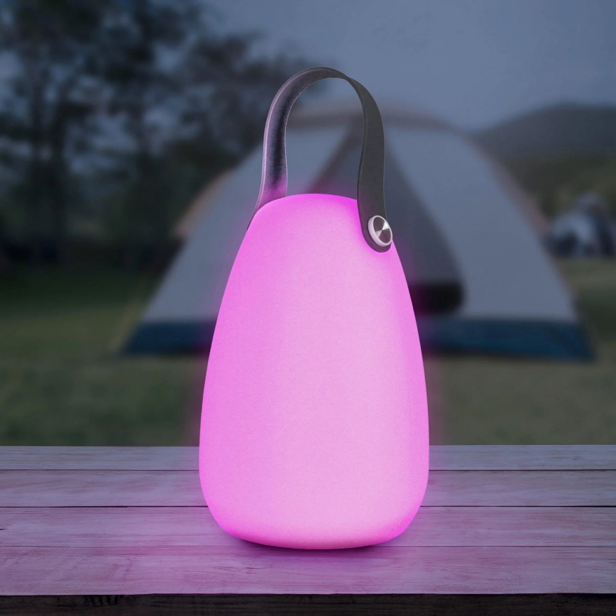 Светодиодный RGBW-светильник на солнечной батарее CANARIA LED/2W/1,2V 400 mAh IP44 белый
