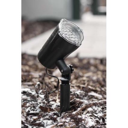 Светодиодный рождественский уличный проектор LED/3,6W/230V IP44 белый