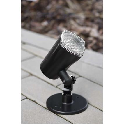 Светодиодный рождественский уличный проектор LED/3,6W/230V IP44 белый