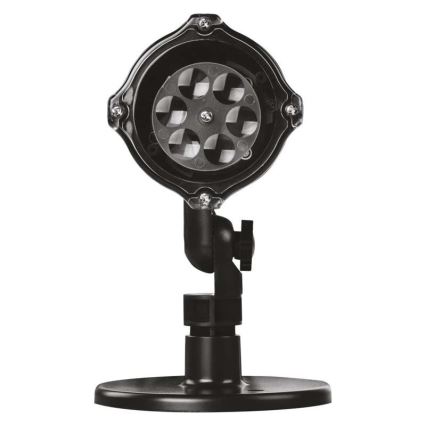 Светодиодный рождественский уличный проектор LED/3,6W/230V IP44 холодный белый